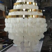 لوستر صدف|لوستر و چراغ آویز|تهران, کیانشهر|دیوار