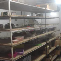 فروش قفسه دو طرفه فلزی ساخته شده با قوطی|فروشگاه و مغازه|یاسوج, |دیوار