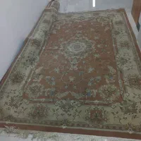 فروش دو تخته فرش ۶متری زمرد مشهد|فرش|چالوس, |دیوار
