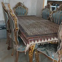 میز ۶نفر با صندلی سالم