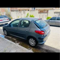 پژو۲۰۶ تیپ ۶ اتومات کارخانه|خودرو سواری و وانت|پارسآباد, |دیوار