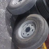 لاستیک بارز سیمی نیسان با رینگ +چادر نیسان