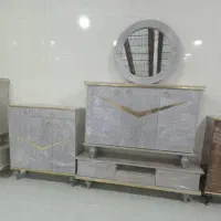 کامل مهتاب.آینه کنسول .کنسولی آیینه|بوفه، ویترین، کنسول|خرمآباد, |دیوار