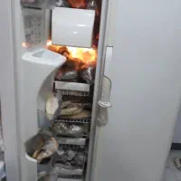 یخچال ساید وایت وستینگ هاوس|یخچال و فریزر|فلاورجان, |دیوار