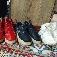 کفش وپالتوچرمی مشکی با شلوار