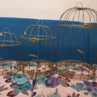 قفس تزئینی  گوی حصیری تزئینی سفره عقد باکس آینه ای|لوازم جانبی حیوانات|شهرکرد, |دیوار