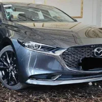 مزدا۳ وارداتی ۲۰۲۵ رنگ خاکستری داخل مارون صفر خشک