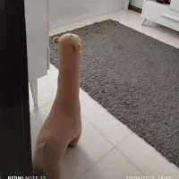 قالیچه پرز بلند طوسی