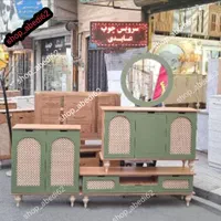 کنسول میز تی وی مدل حصیری