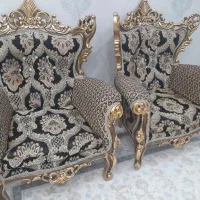 مبل سلطنتی ۹نفره|مبلمان خانگی و میز عسلی|خرم‌آباد, |دیوار