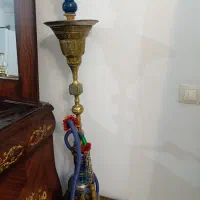 قلیون برنجی|کلکسیون اشیاء عتیقه|کرج, شاهین‌ویلا|دیوار