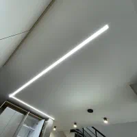 تولید ونصب لاینر سقفی و کابینتی|لامپ و چراغ|قم, دانش|دیوار