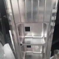 سینک ظرفشویی دوقلو تمام استیل البرز