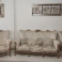 مبلمان هفت نفره بسیار تمیز و نو