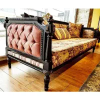 مبلمان کلاسیک با پارچه مرغوب //چوب راش++