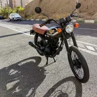 هوندا ۱۲۵ استارتی کاستوم|موتورسیکلت|تهران, پردیسان|دیوار