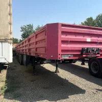 تریلی  لبه دار کفی تانکر کانتین