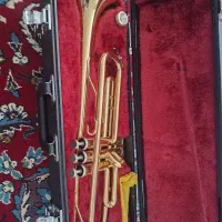 شیپور، ترومپت یاماها مدل ۱۳۳۵ژاپنی رنگ طلایی در حد