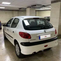 ۲۰۶ تیپ ۵ مدل ۱۳۹۶ بیرنگ سالم