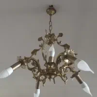 ۳ عدد لوستر برنجی برنزی