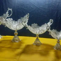 ملیله مسی با روکش نقره|صنایع دستی و سایر لوازم تزئینی|اصفهان, رحیم‌آباد|دیوار