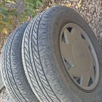 لاستیک پیکان همراه با رینگ|قطعات یدکی و لوازم جانبی|قائن, |دیوار