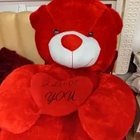 عروسک خرسی بزرگ|اسباببازی بچه|برخوار, |دیوار