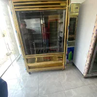 یخچال دو در پشت زیر مخفی دو در شیشه ای|یخچال و فریزر|گله دار, |دیوار