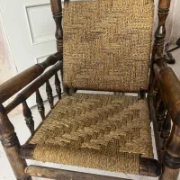 صندلی حصیری|صندلی و نیمکت|مشهد, ادیب نیشابوری (شهرک غرب)|دیوار