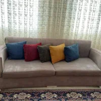 مبل راحتی ۹ نفره در شاهین ویلا|مبلمان خانگی و میز عسلی|کرج, بنیاد|دیوار