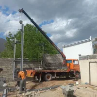 جرثقیل کفی صحنه اطراف حمل وجابه جای|خدمات حمل و نقل|صحنه, |دیوار