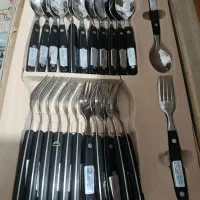قاشق چنگال سولانکین با چاقو و قیچی|کلکسیون اشیاء عتیقه|تهران, شهید رجایی|دیوار