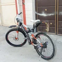 دوچرخه 26 تمیز و لوازمی|دوچرخه، اسکیت، اسکوتر|خرم‌آباد, |دیوار