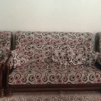 مبل ۷ نفره قدیمی|مبلمان خانگی و میز عسلی|تهران, شهرک استقلال|دیوار