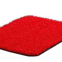 چمن مصنوعی قرمز و سبز