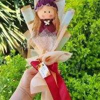 دسته گل عروسکی