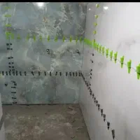 سنگ کاری کاشی کاری اسلب چسپی باابزار پیشرفته