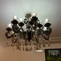 لوستر|لوستر و چراغ آویز|مبارکه, |دیوار