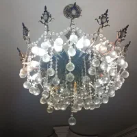 لوستر ۱۲ شاخه کار اصفهان ۲ عدد