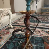 قلیون تنه چوبی