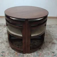 میز ناهارخوری کمجا ۴ نفره