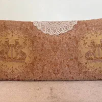 پشتی خوش طرح و نقش