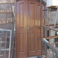 درب چوبی دولت