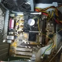 کیس کامپیوتر پنتیوم ۴ با کیبورد وایرلس|رایانه رومیزی|تهران, ستارخان|دیوار