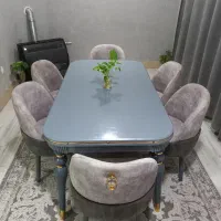 میزوصندلی نهار خوری 6 نفره در حد نو