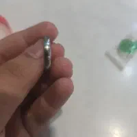 حلقه آیینه ای سایز ۱۰ نقره ای|بدلیجات|بندرعباس, |دیوار