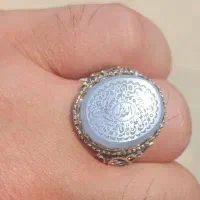 انگشتر عقیق یمنی قواره درشت با رکاب استاد میرزا|جواهرات|اهواز, کمپلو شمالی|دیوار