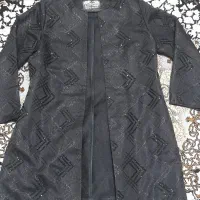 مانتو مشکی Shine Mezon  در حد نو و کاملاً سالم