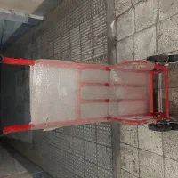 گاری دستی ۳ چرخ پلهرو قرمز نو و استفاده نشده