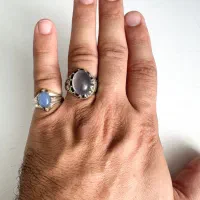 انگشترهای نقره عیار ۹۲۵|جواهرات|کرمانشاه, |دیوار